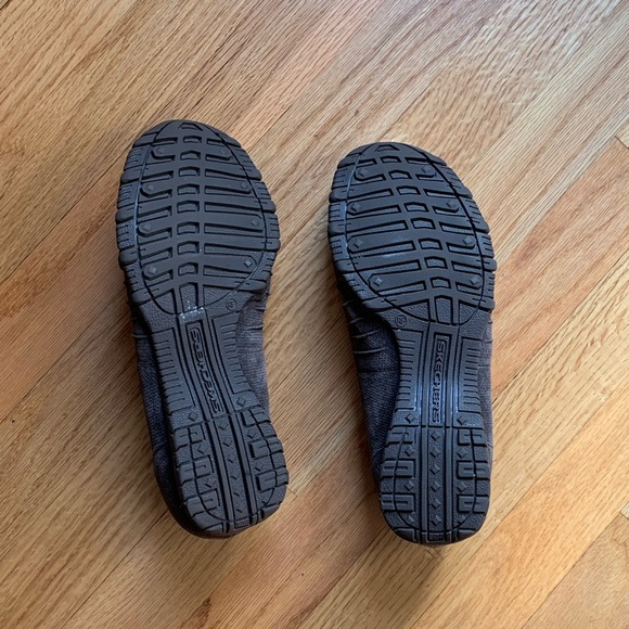 SKETCHERS Dark Brown Suede Size 7.5 Memory Foam Flats - Picture 7 of 10